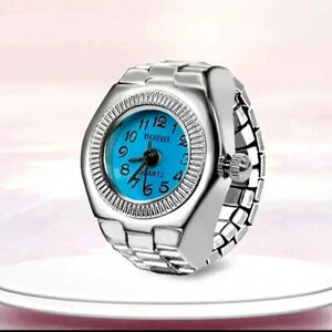 Ring Watch New Popular Creative Alloy Finger Watch..NWT ..lot#3